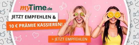 Freunde empfehlen- jetzt sparen