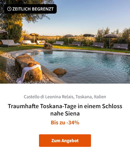 Traumhafte Toskana-Tage in einem Schloss nahe Siena