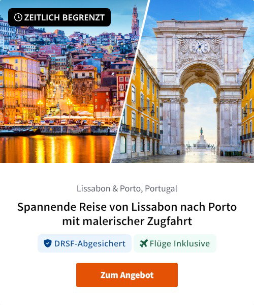 Spannende Reise von Lissabon nach Porto mit malerischer Zugfahrt