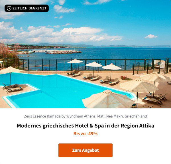 Modernes griechisches Hotel & Spa in der Region Attika