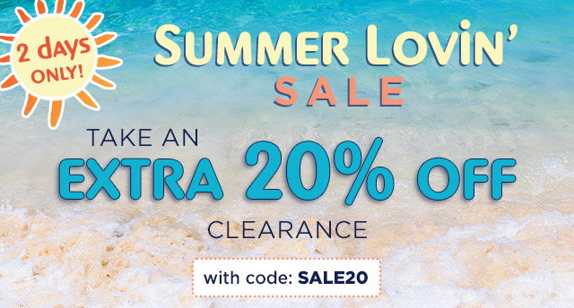 Shop 20% Off Sale