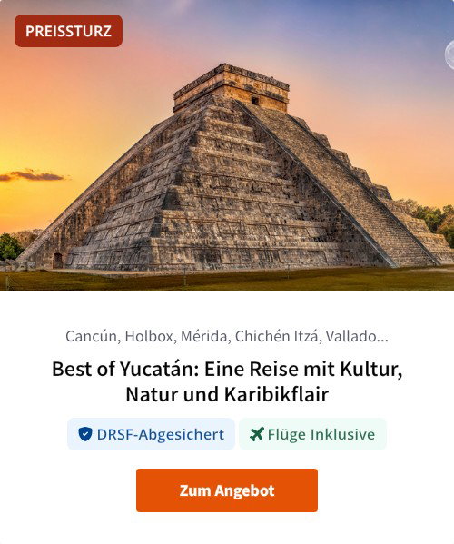 Best of Yucatán: Eine Reise mit Kultur, Natur und Karibikflair