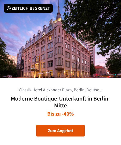 Moderne Boutique-Unterkunft in Berlin-Mitte