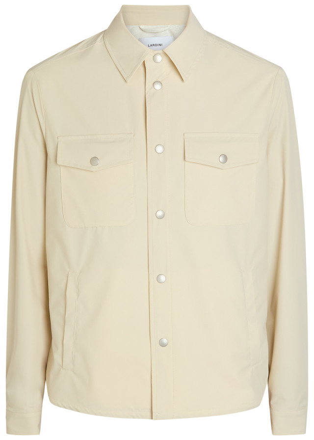 LARDINI Shell overshirt