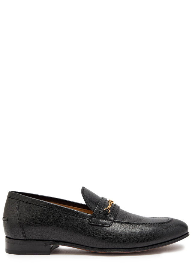 VALENTINO GARAVANI VLogo grained leather loafers