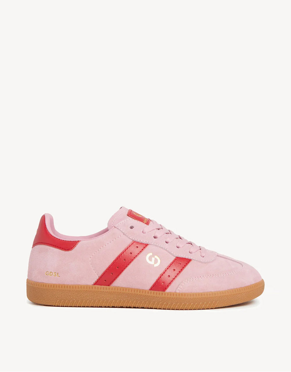 Parallel Suede Sneakers - Pink/Red