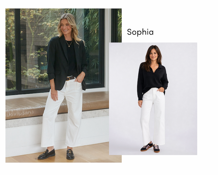 Sophia Cropped Stretch Jean