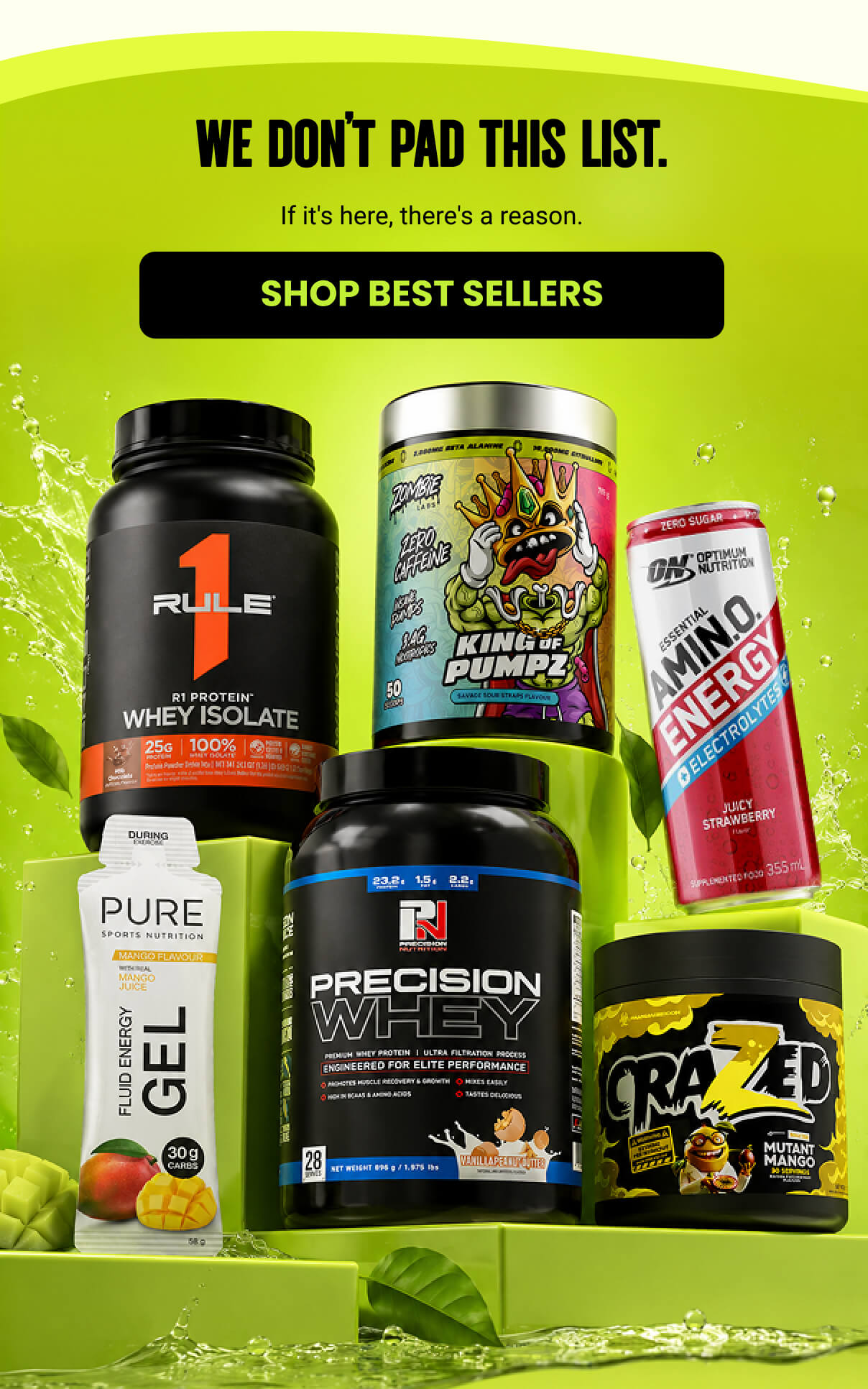 We don't pad this list. | SHOP BEST SELLERS 