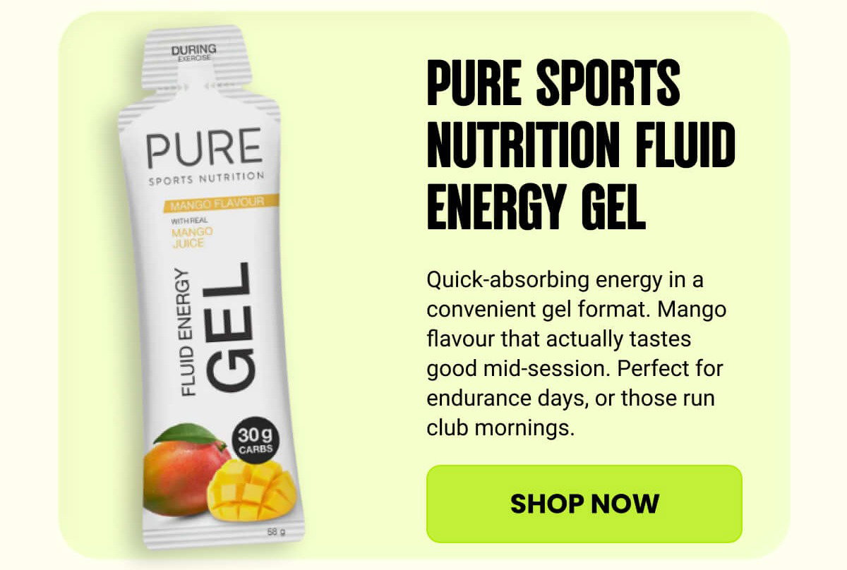 PURE SPORTS NUTRITION FLUID ENERGY GEL | SHOP NOW 