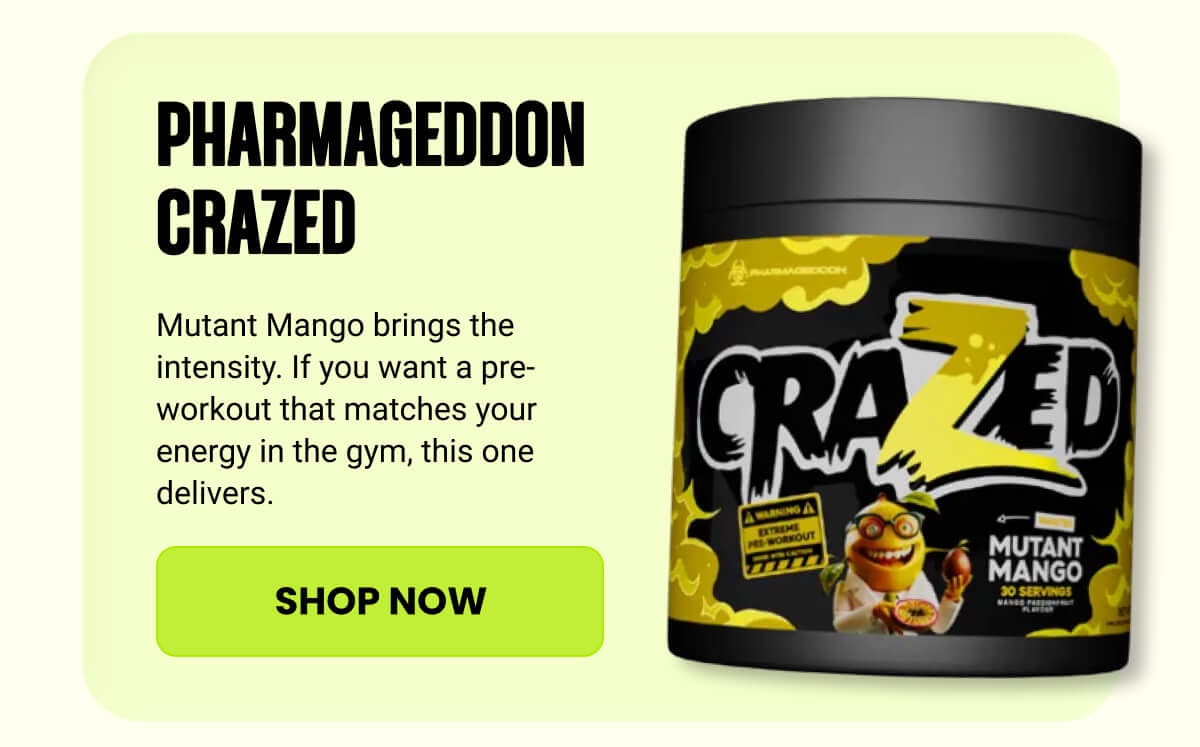 PHARMAGEDDON CRAZED | SHOP NOW 