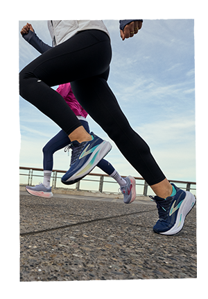 Road running shoes