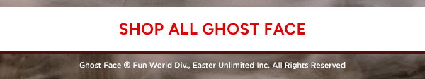 Shop All Ghost Face