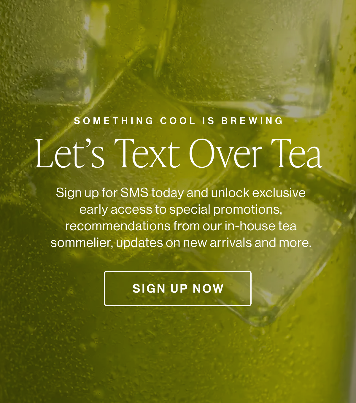 Let's Text Over Tea