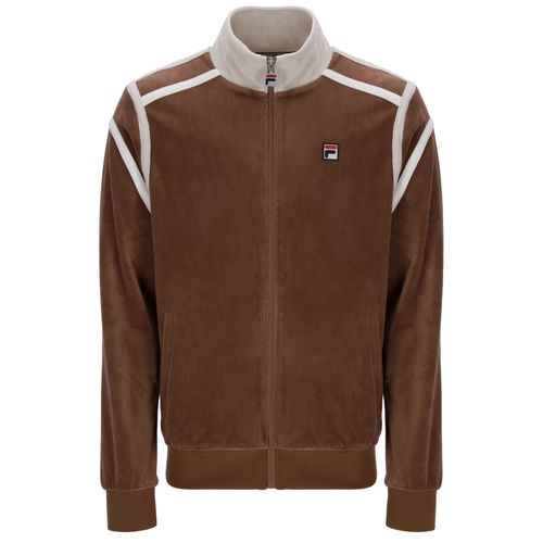 Fila Vintage Gabriele Contrast Panel Track Top - Cappucino