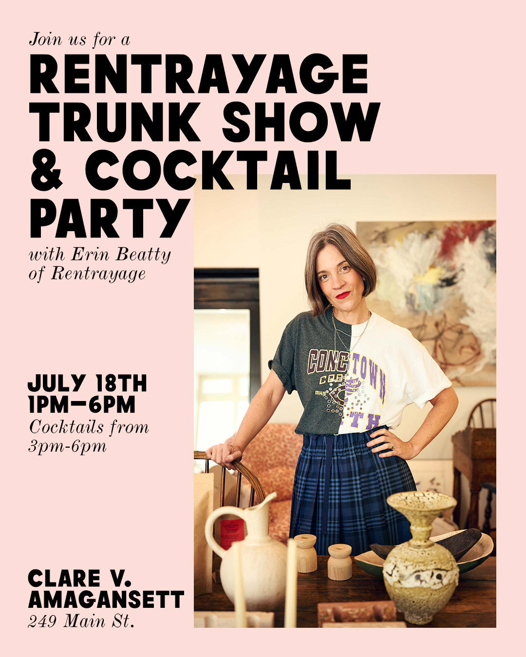 View Clare V. Events