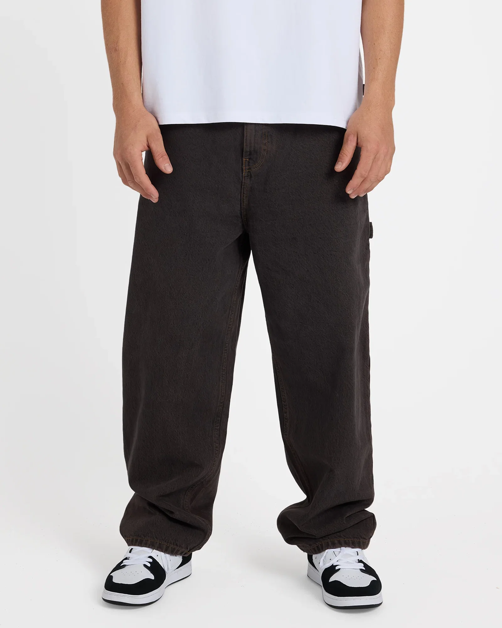 Mens YG Baggy Denim Pants