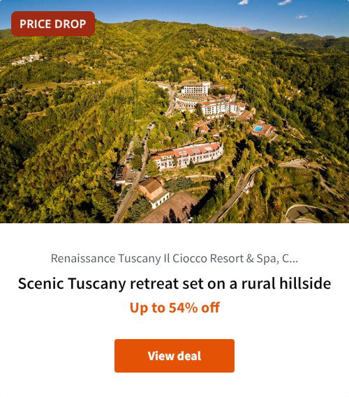 Scenic Tuscany retreat set on a rural hillside