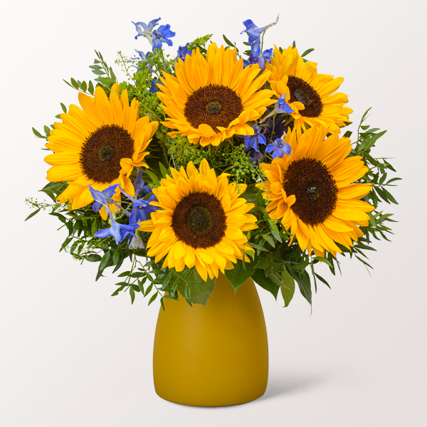 Herrlich sommerlich: Blumenstrauß Sommerlaune mit 2 Gratis-Geschenken für 39,99€
