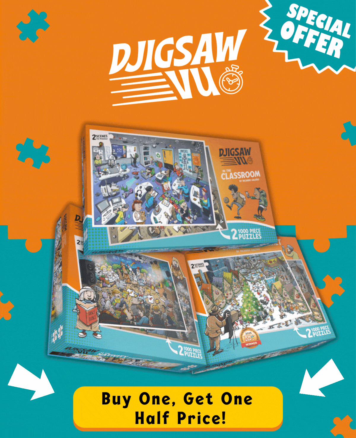 Djigsaw Vu - Peek at the past and puzzle the now!