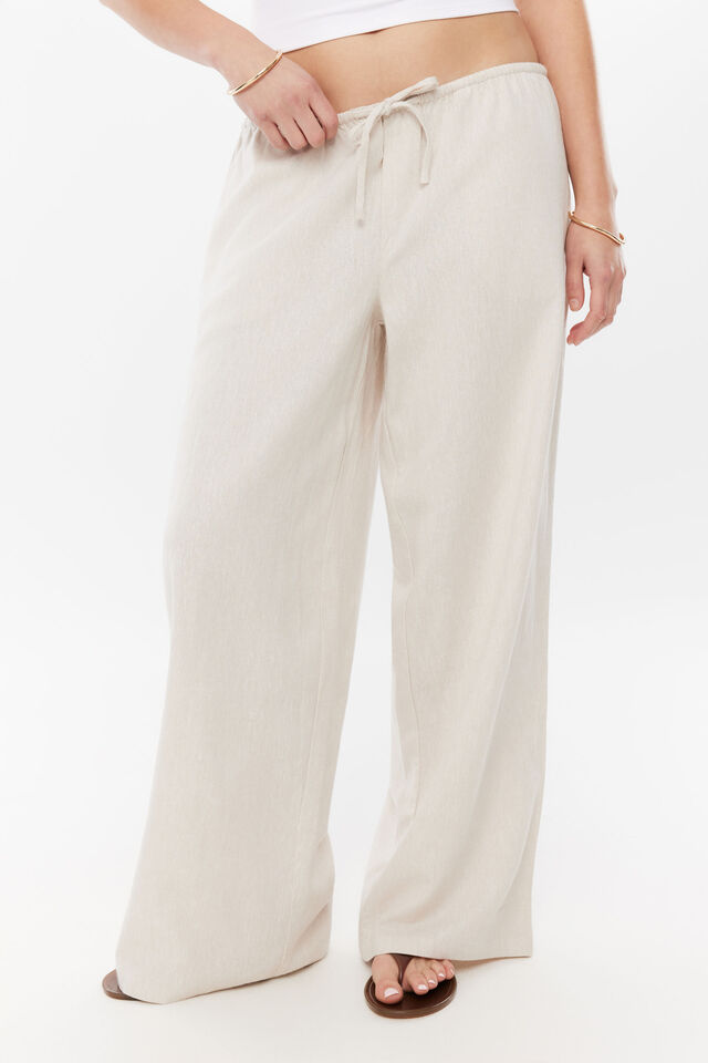 Marley Low Rise Linen Pant