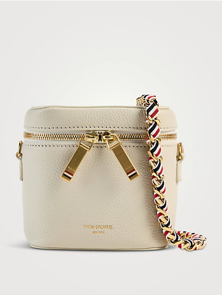 Leather Crossbody Box Bag
