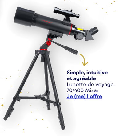 Lunette de voyage 70/400 Mizar