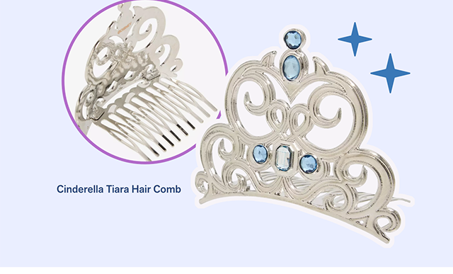 Cinderella Tiara Hair Comb