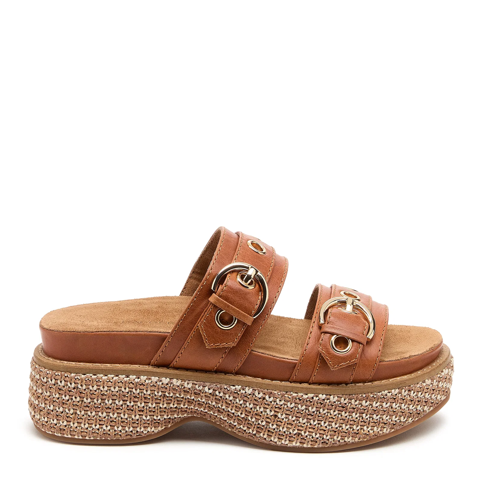 Image of Penny Auburn Platform Sandals