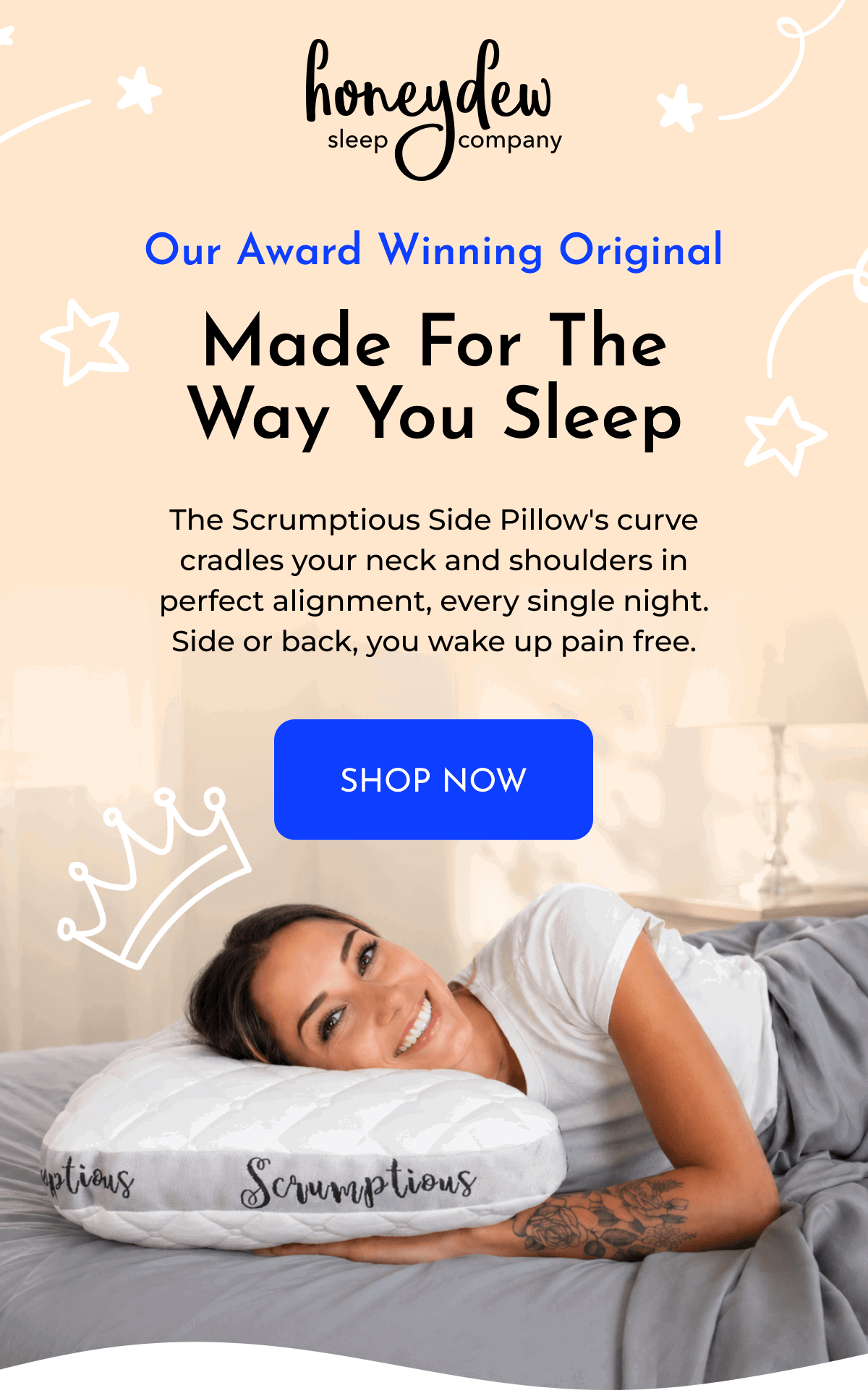Our Award Winning Original Made For The Way You Sleep