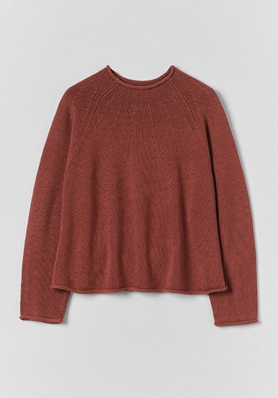 Cotton Linen Easy Sweater