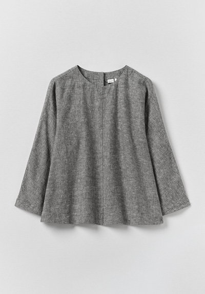 A Line Linen Cotton Top