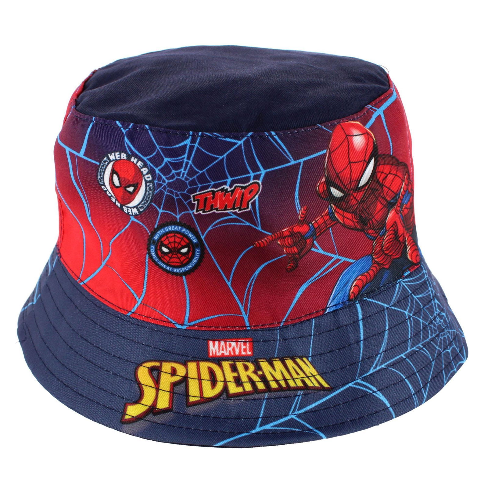 Image of Textiel Trade Boy's Spiderman Bucket Hat