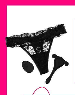 Hott Love Extreme Outta Sight Vibrating Panties