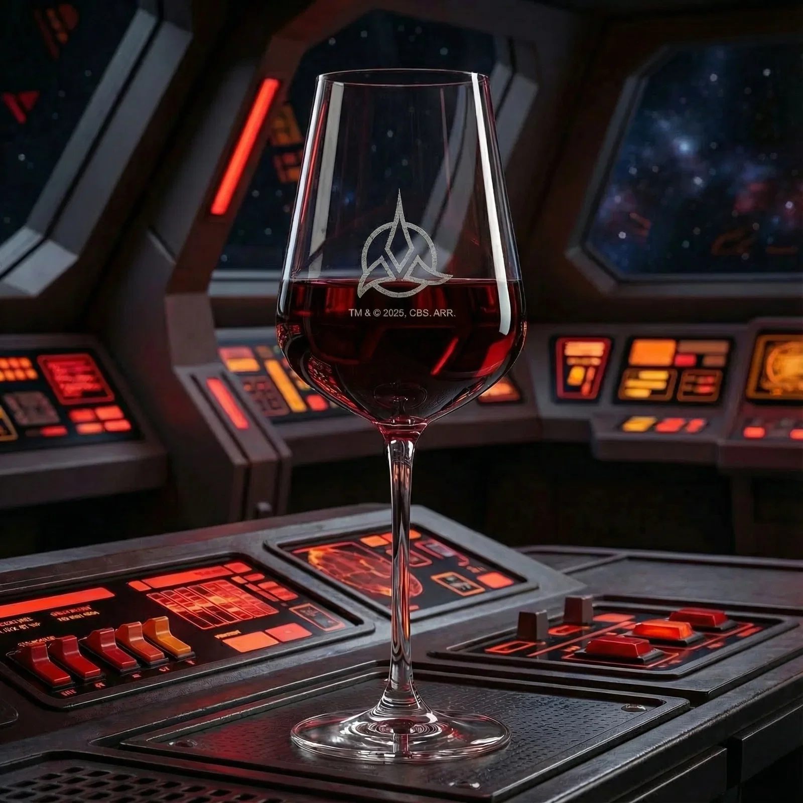 Star Trek Klingonen Blutwein-Kelch