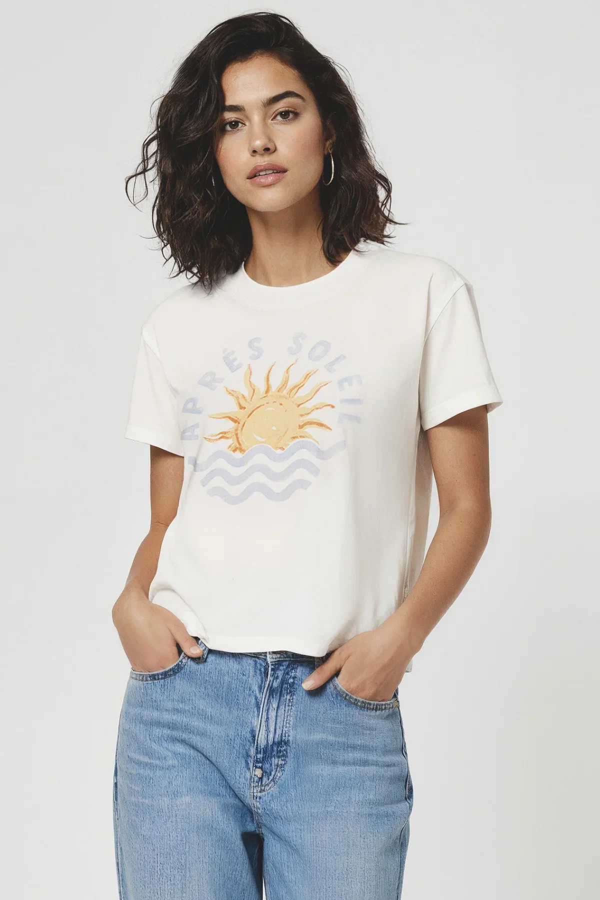 Image of Apres Soleil Jamie Tee | Snow White