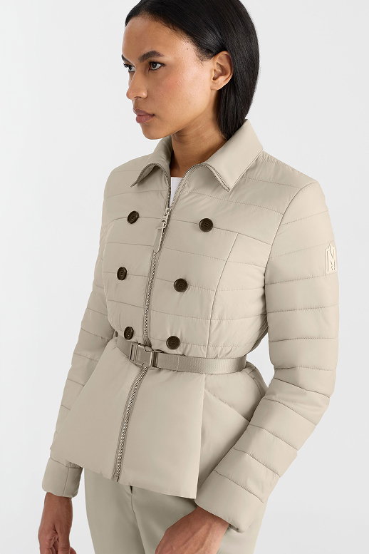 SERAFINA Quilted Belted Jacket