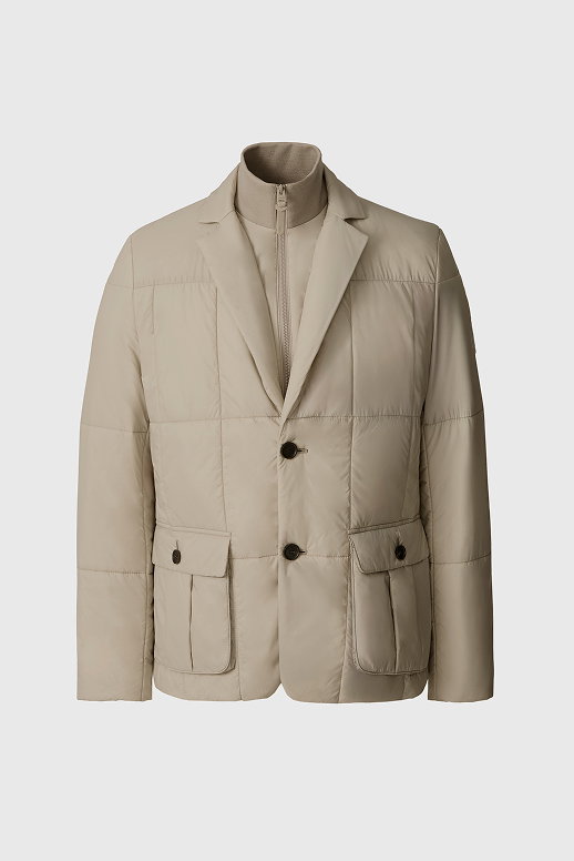 KEATON 2-in-1 Ultra-Light Quilted Blazer with Removable Bib