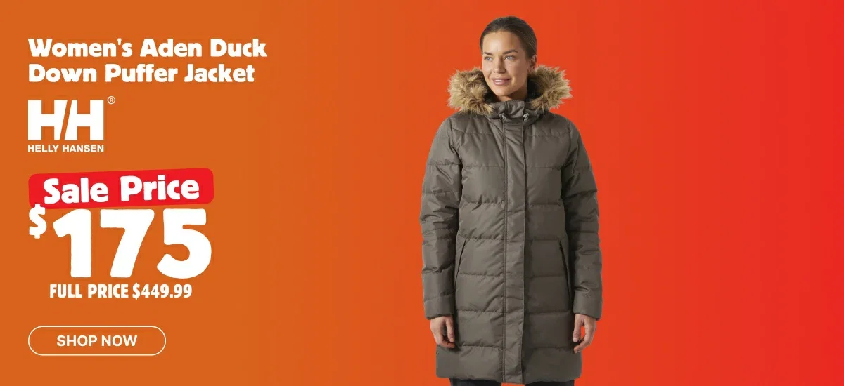 Helly Hansen Women's Aden Duck Down Puffer Jacket