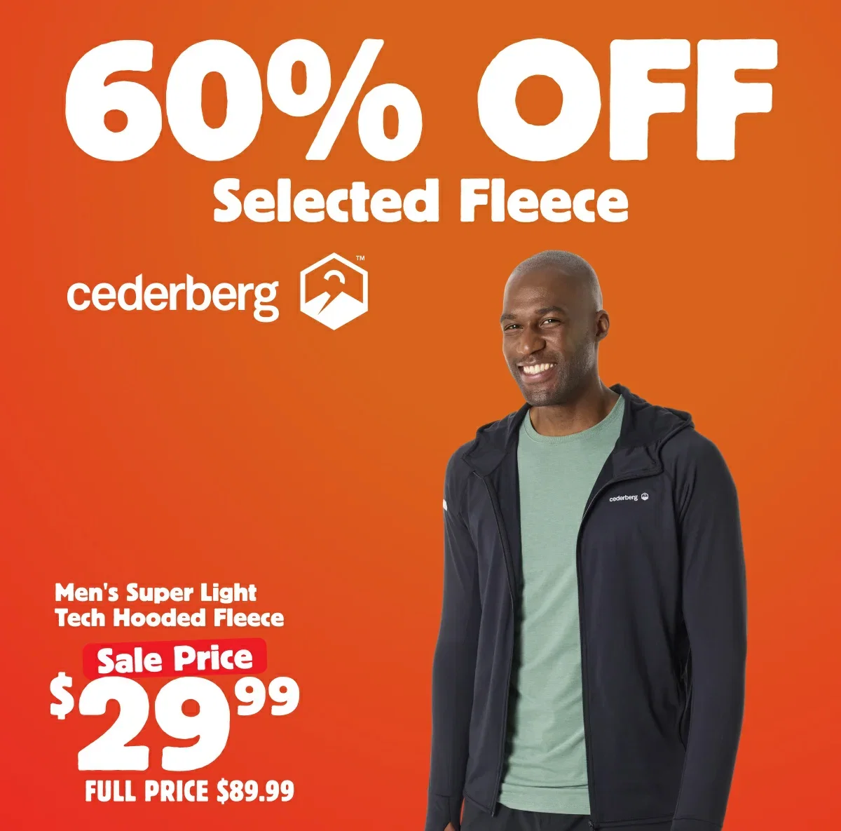 60% Off Selected Fleece by Cederberg