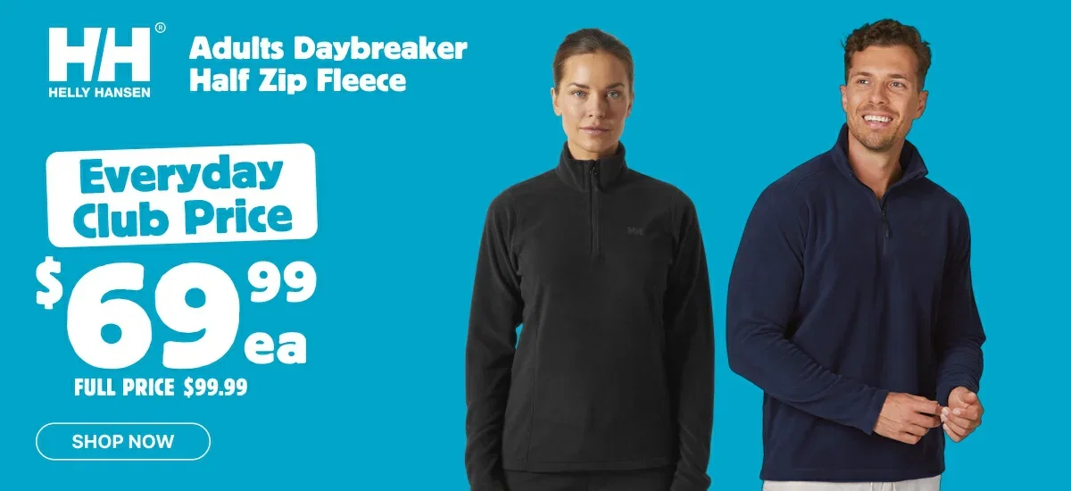Helly hansen Adults Daybreaker Half Zip Fleece