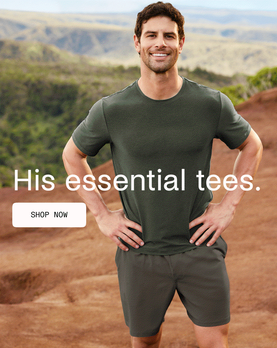 His essential tees.