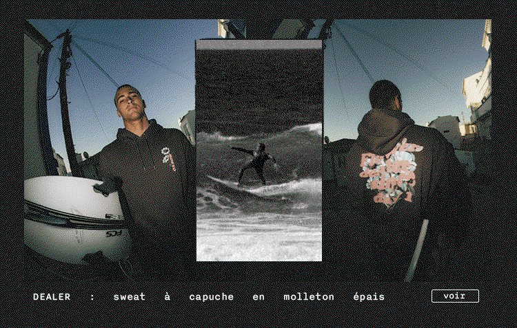 Sweat à capuche DEALER