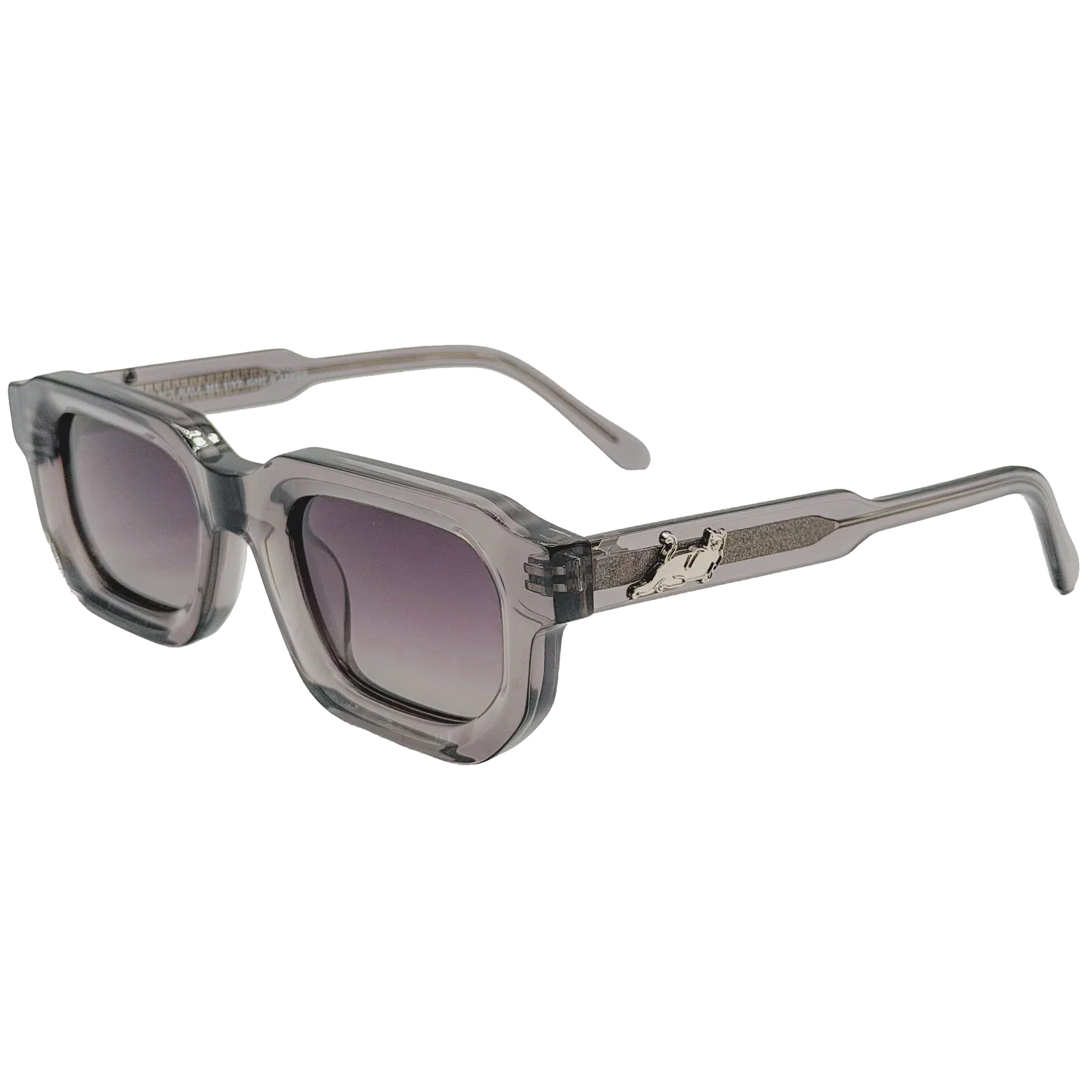 Image of Castanza Sunglasses (Grey / Purple)