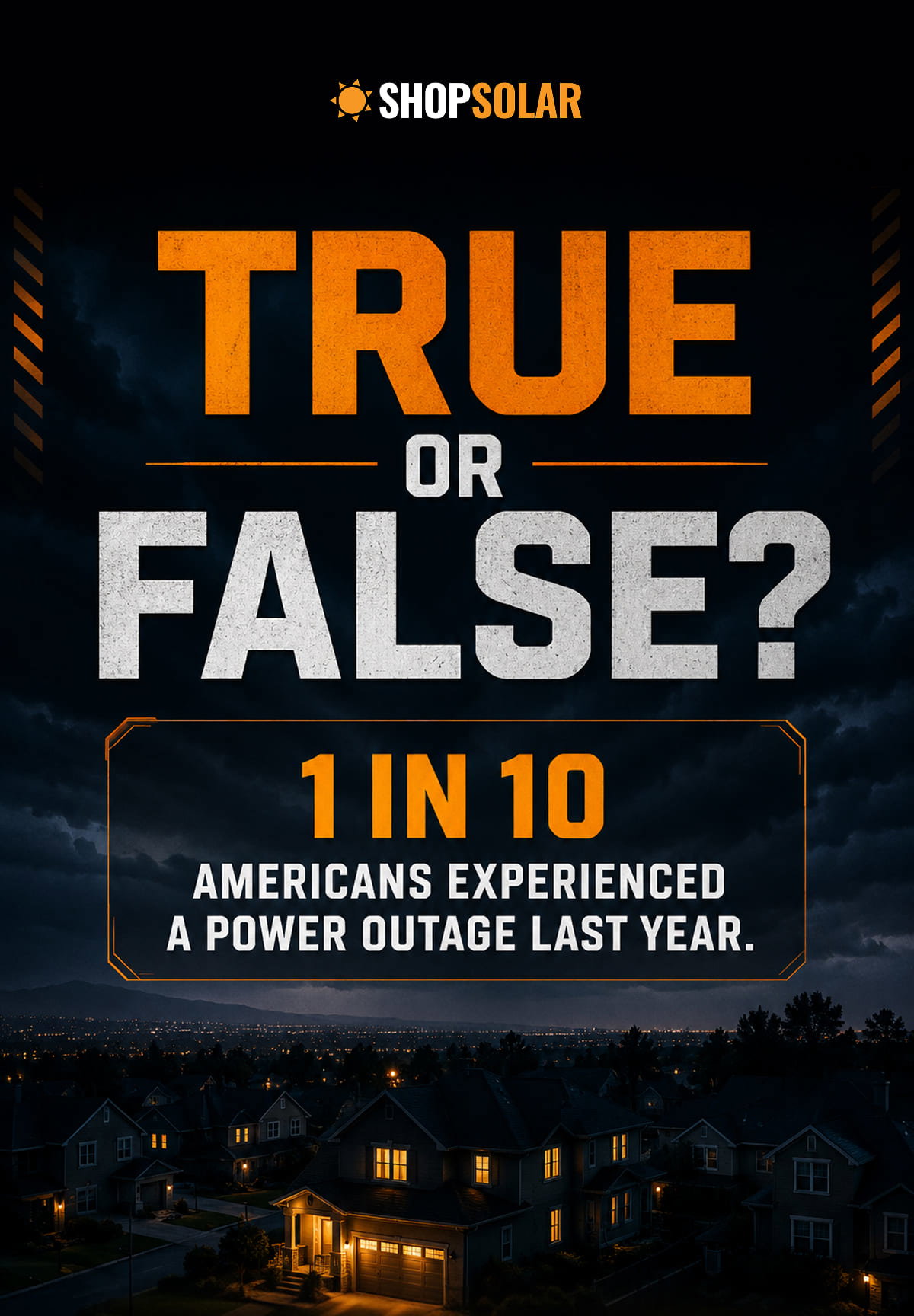 True Or False?
