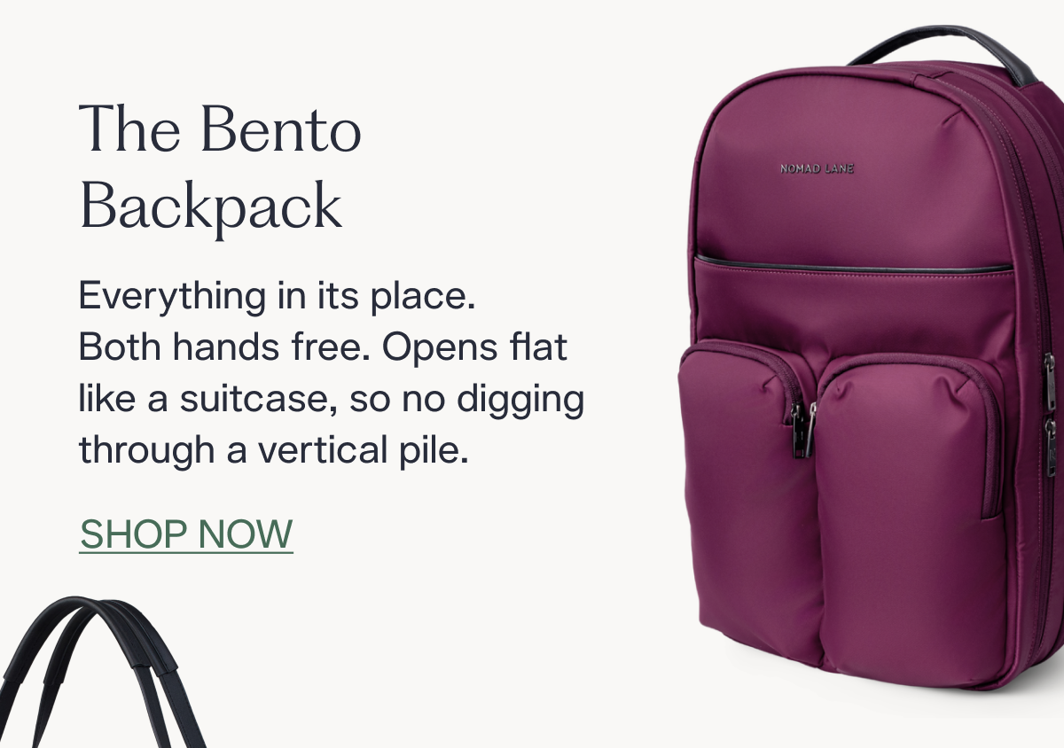 The Bento Backpack