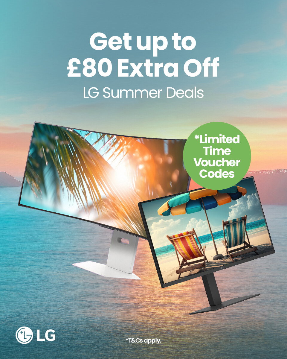 LG Summer Monitor Savings