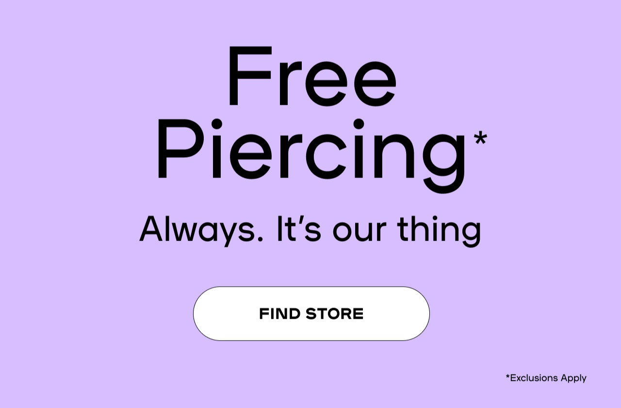 Free piercing. Always our thing. 