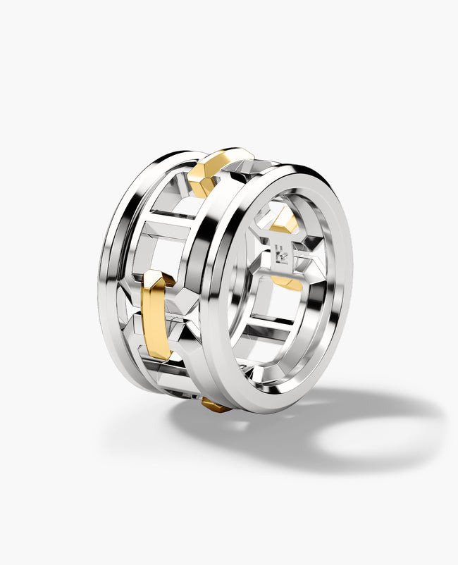 hercules-two-tone-silver-and-18k-yellow-gold-ring-wide-version-1