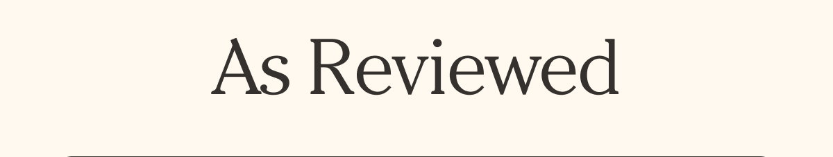 As Reviewed