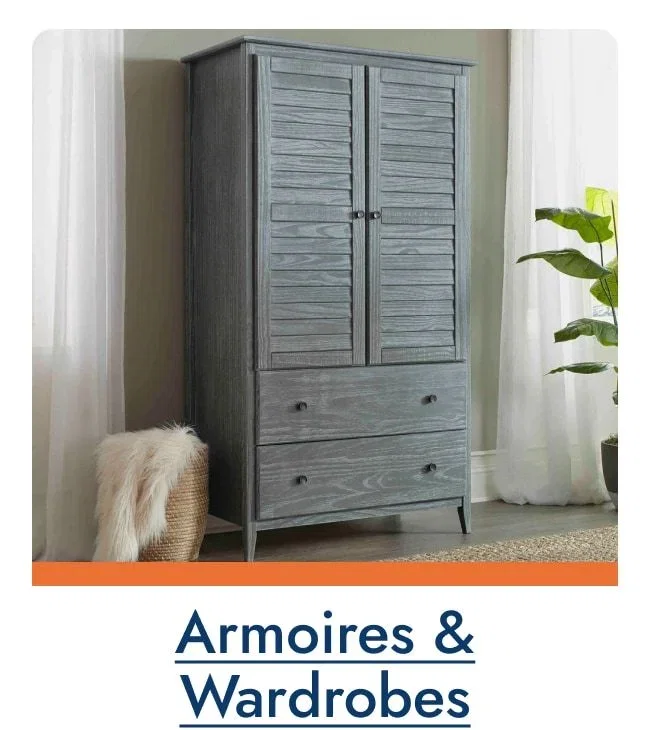 Save on Armoires & Wardrobes